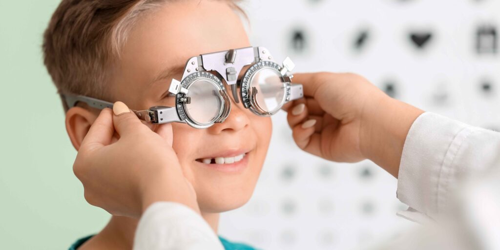 revisión visual infantil