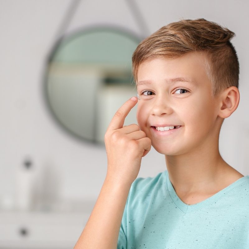 Lentillas para niños